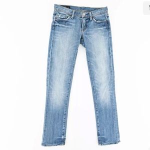 Citizens of Humanity Electric Guitar #222 Stretch Ava Womens 25 Denim Jeans